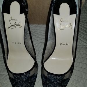 Red Bottom Lace Follies (39.5 Euro size)